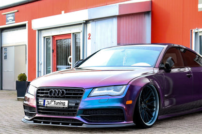 CUP Frontspoilerlippe ABS Audi A7 S-Line + S7 C7 Bj.: 2010-2014 Carbon