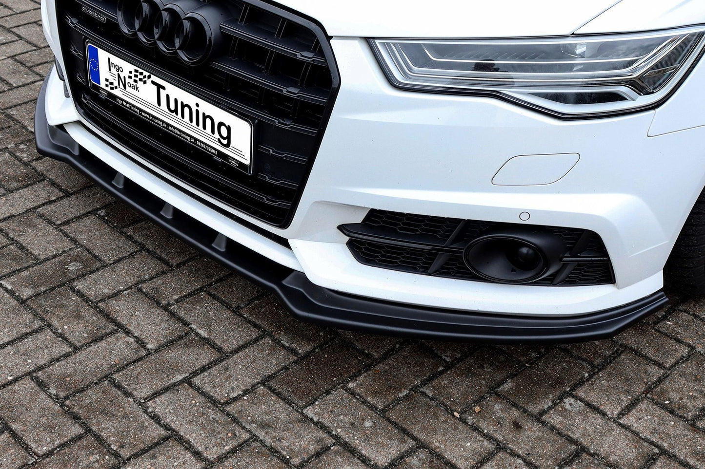 CUP Frontspoilerlippe ABS Audi A6 + S6, 4G, C7 ab Bj.: 2014- Carbon