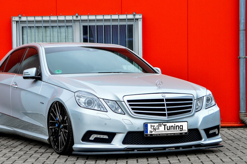 CUP Frontspoilerlippe Mercedes Benz E Klasse AMG Typ W212 S212V212A207C207 Schwarz Glanz