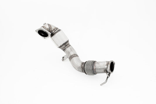 Friedrich Motorsport 90mm Downpipe mit 200 Zellen Sport-Kat. Edelstahl