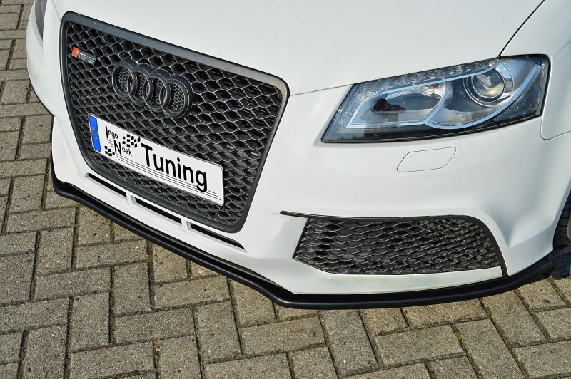 CUP Frontspoilerlippe ABS Audi RS3, 8PA Bj.: 2011-2012 Schwarz Glanz