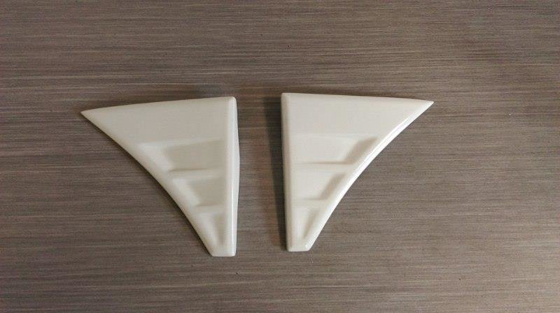 Maxton Seitenschlitze Imitationen (RS Look) Ford Fiesta Mk7 / Mk7 FL