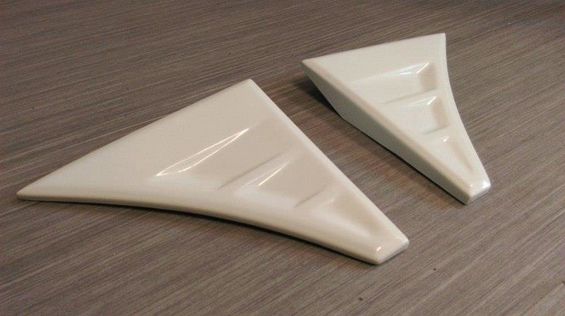 Maxton Seitenschlitze Imitationen (RS Look) Ford Fiesta Mk7 / Mk7 FL