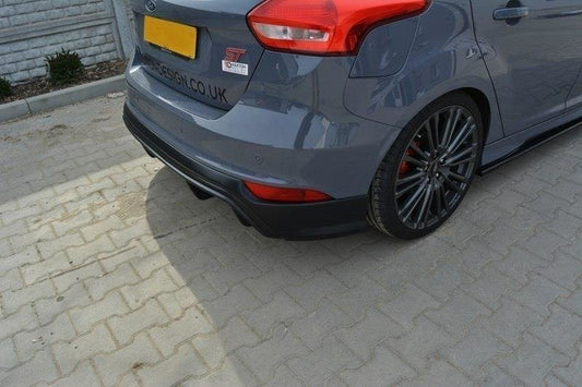 Maxton Diffusor Heck Ansatz für FOCUS ST MK3 (FACELIFT) RS-LOOK