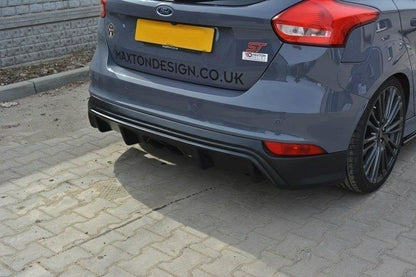 Maxton Diffusor Heck Ansatz für FOCUS ST MK3 (FACELIFT) RS-LOOK