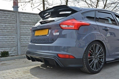 Maxton Diffusor Heck Ansatz für FOCUS ST MK3 (FACELIFT) RS-LOOK