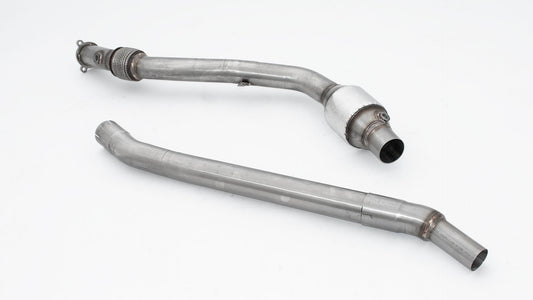 Friedrich Motorsport 70mm Downpipe mit 200 Zellen Sport-Kat. Edelstahl