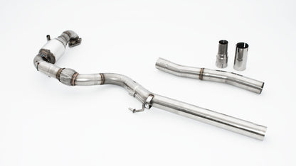 Friedrich Motorsport 70mm Downpipe mit 200 Zellen Sport-Kat. Edelstahl