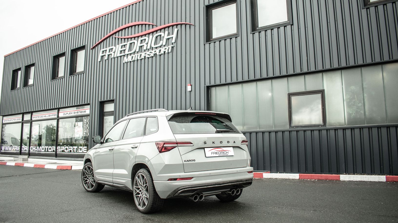 Friedrich Motorsport Gruppe A Duplex-Anlage Skoda Karoq NU Frontantrieb