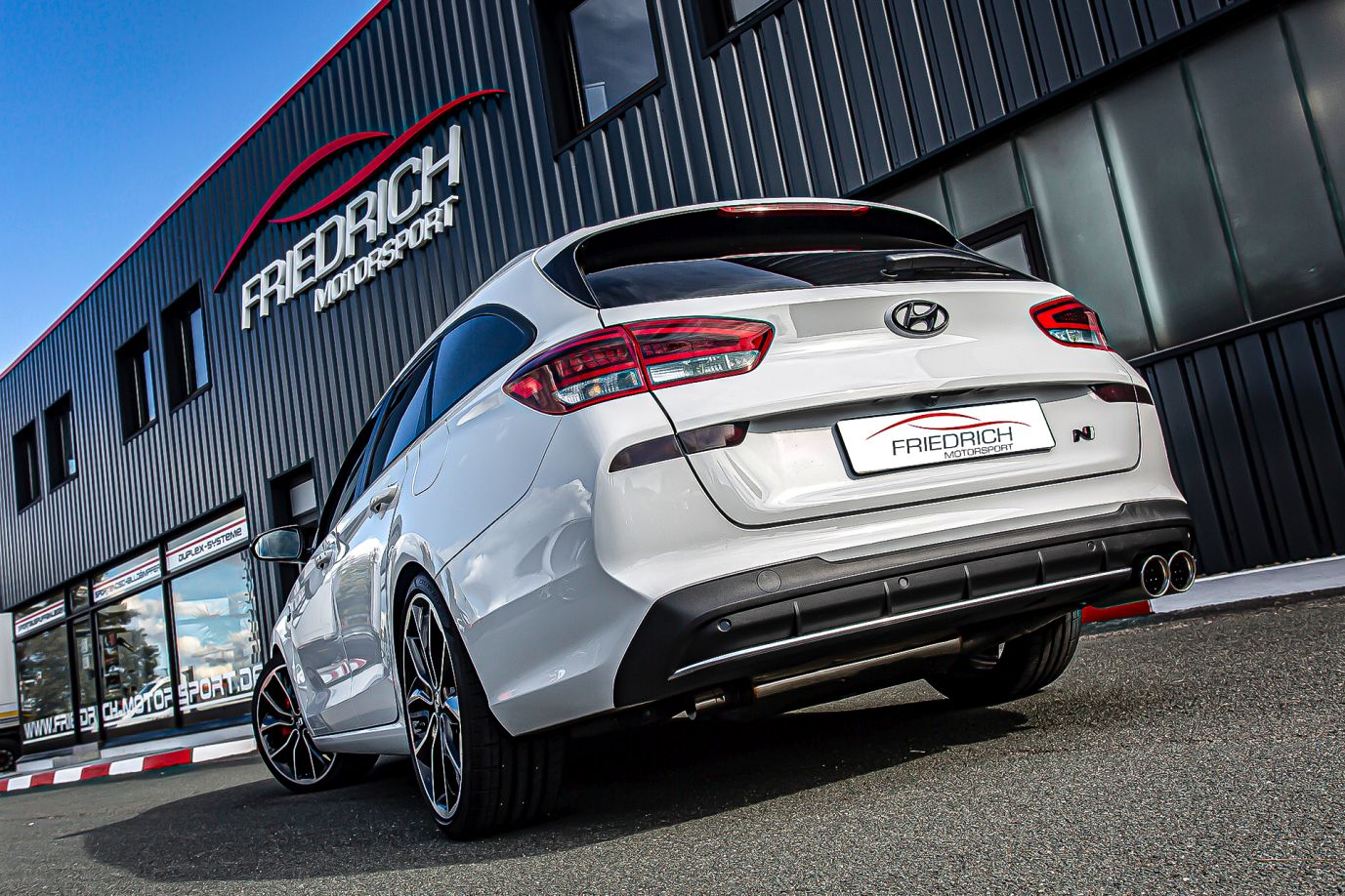 Friedrich Motorsport Sportendschalldämpfer Hyundai i30 PDE Kombi
