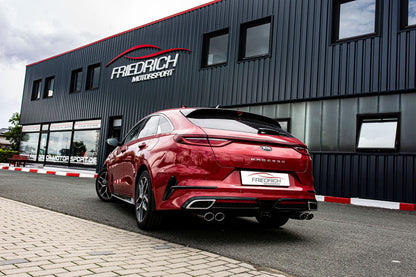 Friedrich Motorsport Duplex Sportendschalldämpfer KIA ProCeed GT-Line (CD)