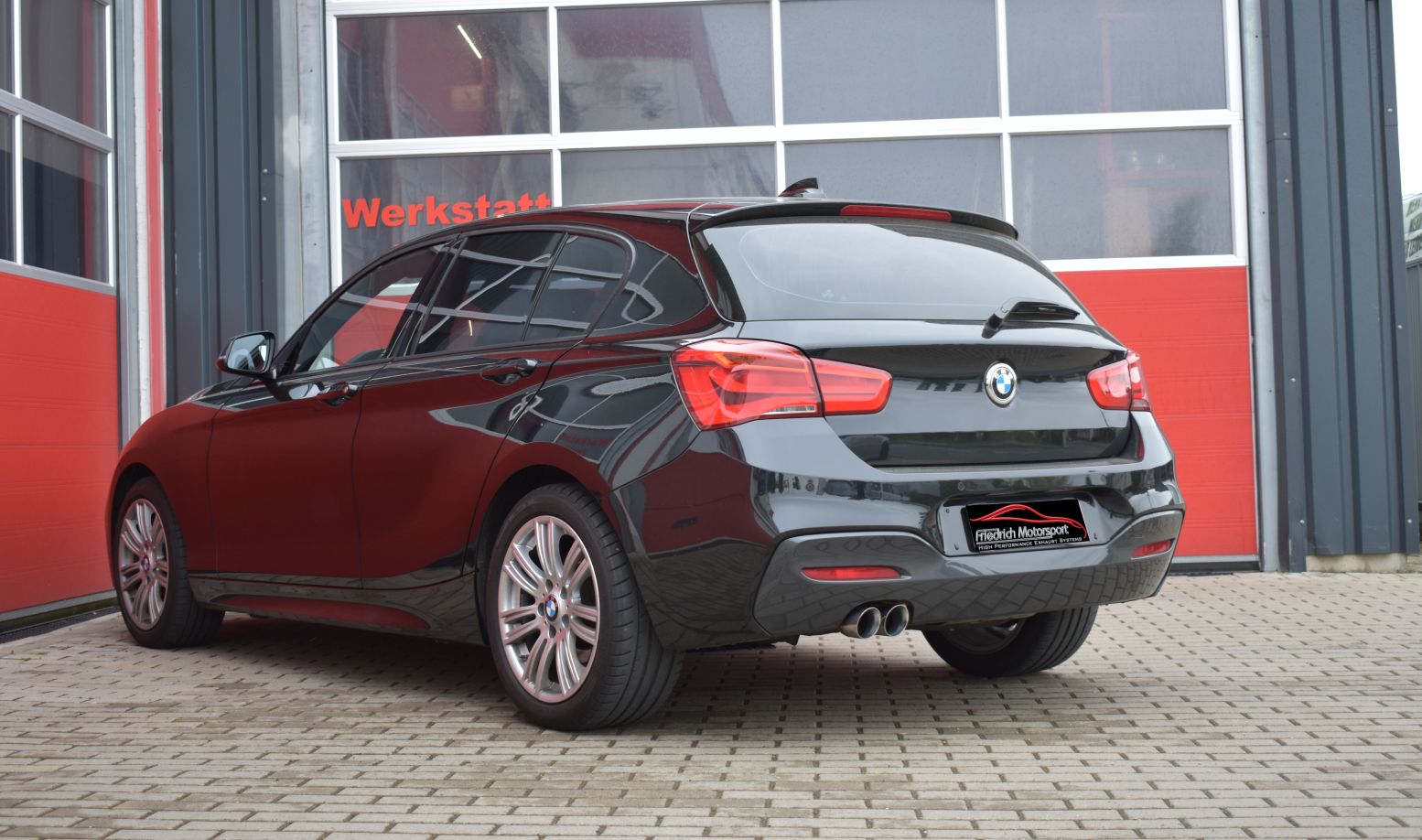 Friedrich Motorsport 76mm Sportendschalldämpfer BMW 1er F20/F21