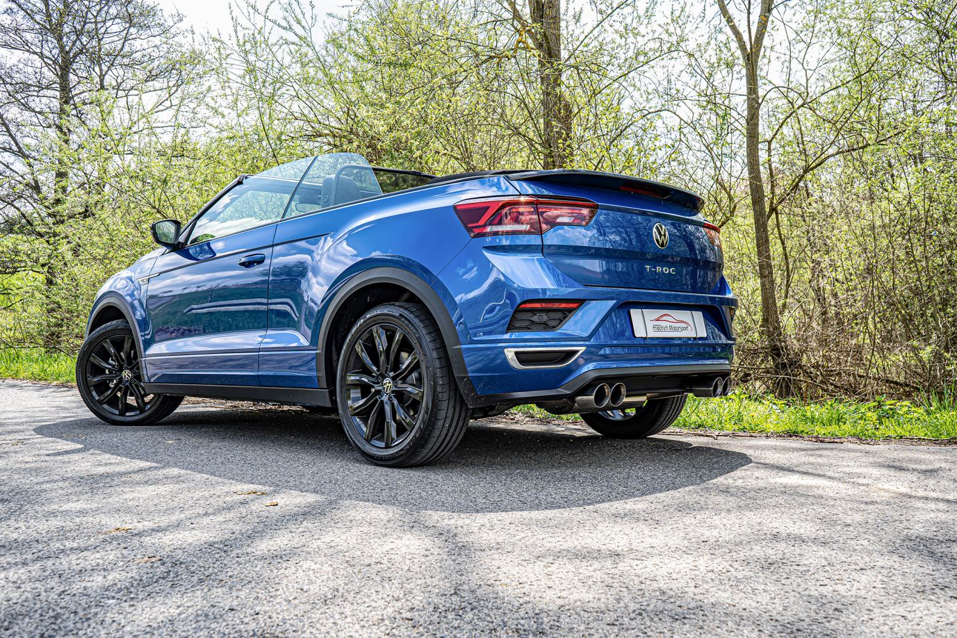 Friedrich Motorsport Duplex-Sportendschalldämpfer VW T-ROC inkl. Cabrio (A1) Frontantrieb