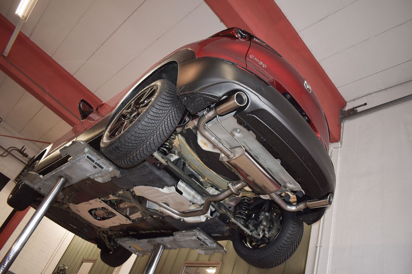 Friedrich Motorsport Duplex-Sportendschalldämpfer Mazda CX-30 (DM) Frontantrieb