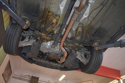 Friedrich Motorsport 76mm Downpipe mit 200 Zellen Sport-Kat. Edelstahl