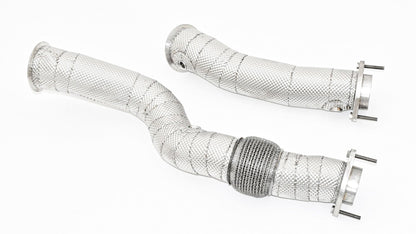 Friedrich Motorsport 2x76mm Downpipe Edelstahl