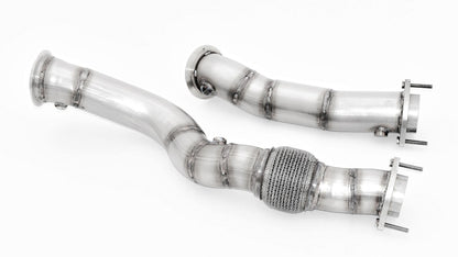 Friedrich Motorsport 2x76mm Downpipe Edelstahl