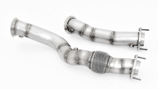 Friedrich Motorsport 2x76mm Downpipe Edelstahl