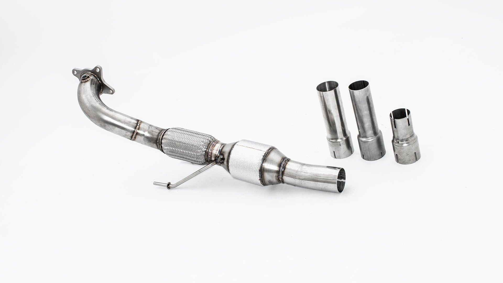 Friedrich Motorsport 76mm Downpipe mit 200 Zellen Sport-Kat. VW Polo 6R WRC