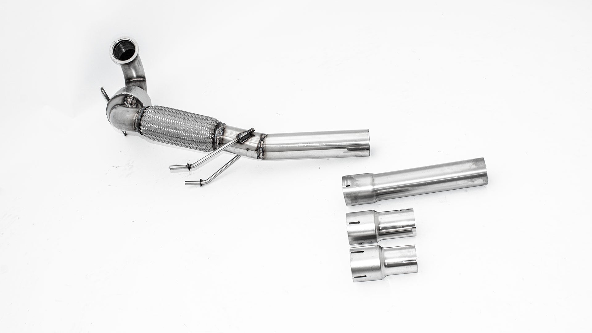 Friedrich Motorsport 76mm Downpipe mit Sport-Kat. Edelstahl
