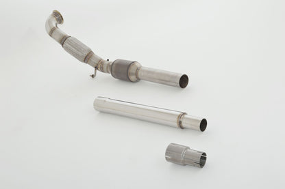 Friedrich Motorsport 76mm Downpipe mit 200 Zellen Sport-Kat. Edelstahl