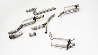 Friedrich Motorsport 76mm Duplex-Anlage Audi A4 B9 (B8/8W) Frontantrieb