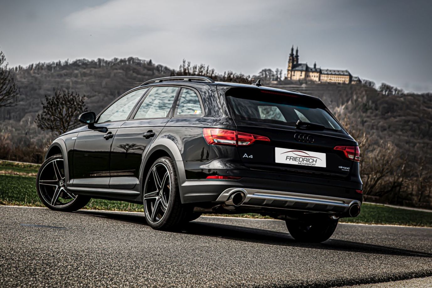 Friedrich Motorsport 76mm Duplex-Anlage Audi A4 B9 (B8/8W) Allroad Quattro