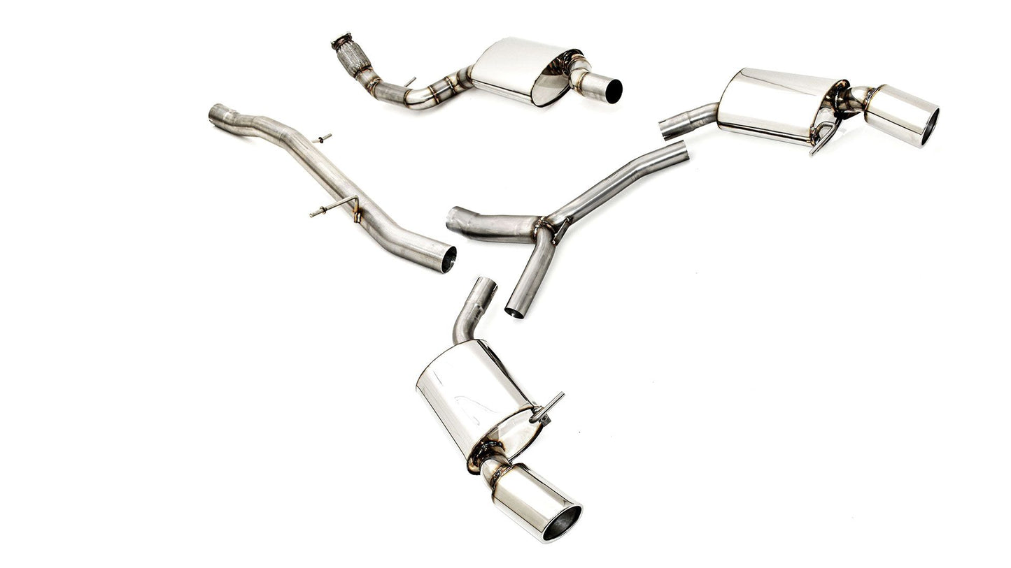 Friedrich Motorsport 76mm Duplex-Anlage Audi A5 B9 (F5/B8) Coupe und Cabrio Quattro
