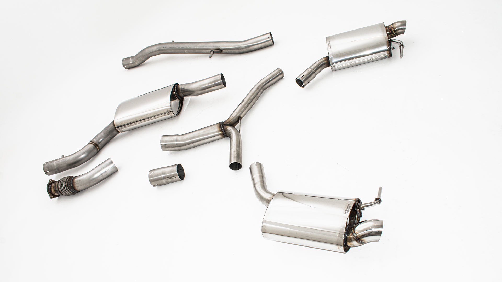 Friedrich Motorsport 76mm Duplex-Anlage Audi A5 B9 (F5/B8) Coupe und Cabrio Quattro