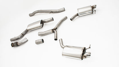 Friedrich Motorsport 76mm Duplex-Anlage Audi A5 B9 (F5/B8) Coupe und Cabrio Quattro