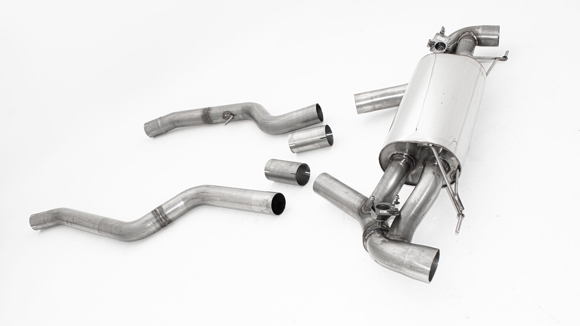 Friedrich Motorsport 76mm Duplex-Anlage Edelstahl