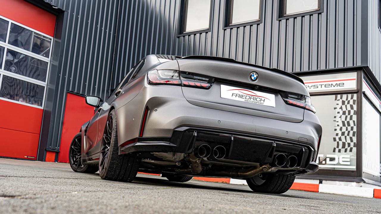 Friedrich Motorsport 2x76mm Duplex-Anlage Edelstahl