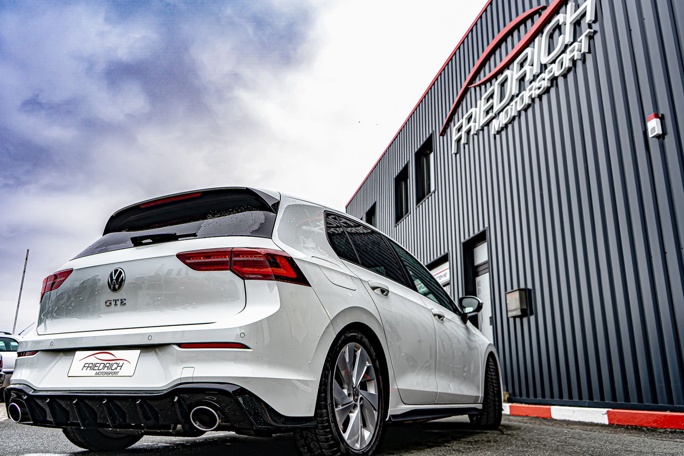 Friedrich Motorsport Gruppe A Duplex-Anlage VW Golf VIII GTE