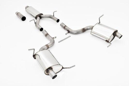 Friedrich Motorsport 76mm Duplex-Anlage Mercedes R172 SLC