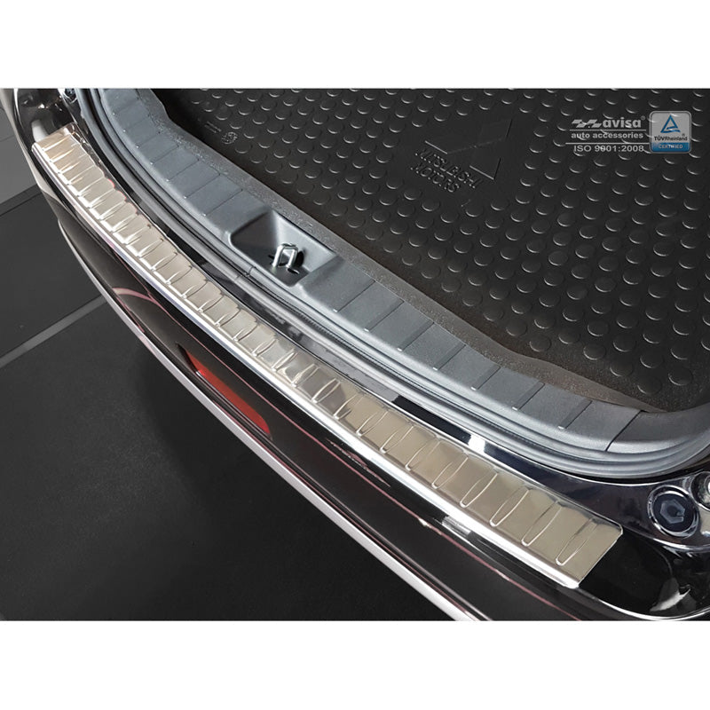 Edelstahl Heckstoßstangenschutz passend für Mitsubishi ASX 2010-2017 'Ribs'