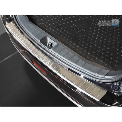 Edelstahl Heckstoßstangenschutz passend für Mitsubishi ASX 2010-2017 'Ribs'