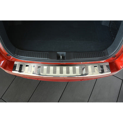 Edelstahl Heckstoßstangenschutz passend für Honda Civic Tourer 2014- 'Ribs'