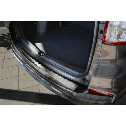 Edelstahl Heckstoßstangenschutz passend für Honda CR-V Facelift 2015-2018 'Ribs'