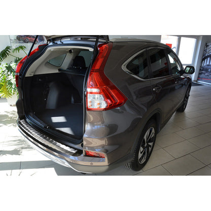 Edelstahl Heckstoßstangenschutz passend für Honda CR-V Facelift 2015-2018 'Ribs'