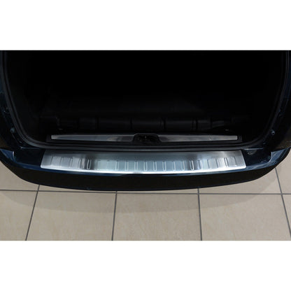 Edelstahl Heckstoßstangenschutz passend für Citroën C5 Tourer 2008- 'Ribs'