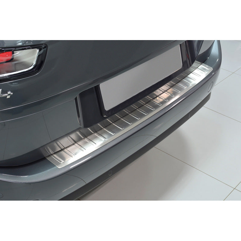 Edelstahl Heckstoßstangenschutz passend für Citroën C4 Grand Picasso 2013- & C4 Grand Spacetourer 2018- 'Ribs'