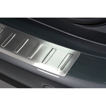 Edelstahl Heckstoßstangenschutz passend für Citroën C4 Grand Picasso 2013- & C4 Grand Spacetourer 2018- 'Ribs'