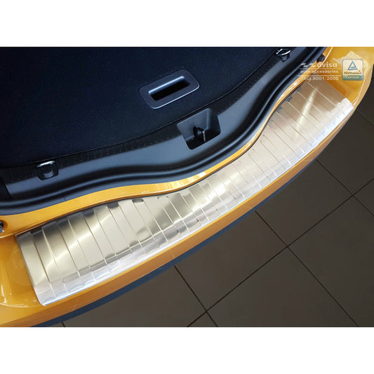 Edelstahl Heckstoßstangenschutz passend für Renault Scenic IV 2016- 'Ribs'