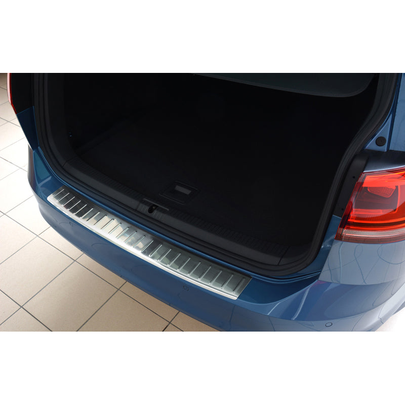 Edelstahl Heckstoßstangenschutz passend für Volkswagen Golf VII Variant/Alltrack 2012-2017 'Ribs'