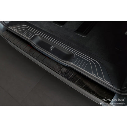 Echtes 3D Karbon Heckstoßstangenschutz passend für Mercedes Vito / V-Klasse 2014-2019 & Facelift 2019- 'Ribs'