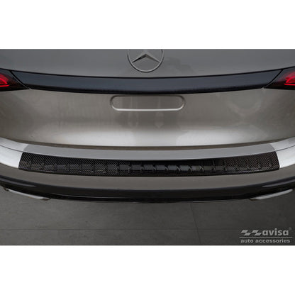 Echtes 3D Karbon Heckstoßstangenschutz passend für Mercedes GLC II (X254) 2022- 'Ribs'