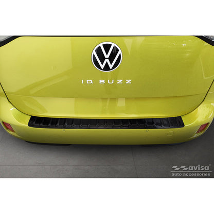 Echtes 3D Karbon Heckstoßstangenschutz passend für Volkswagen ID.Buzz & ID.Buzz Cargo 2022- 'Ribs'