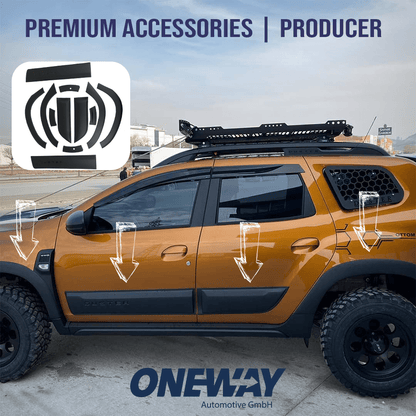 Oneway Bodykit DACIA Duster Serie 2 2018 - 2024 Parksensor