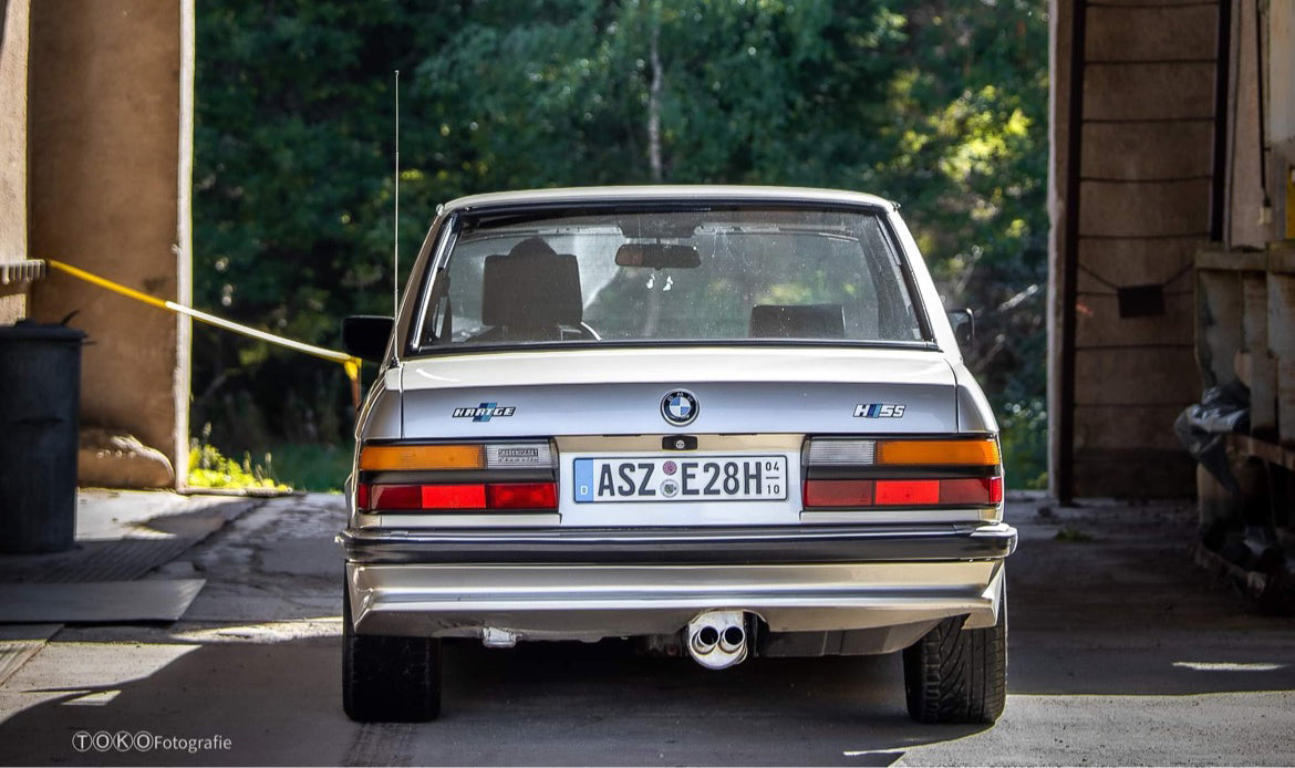BMW E28 518i ohne Kat End- und Vorschalldämpfer - 2x55 Typ 10