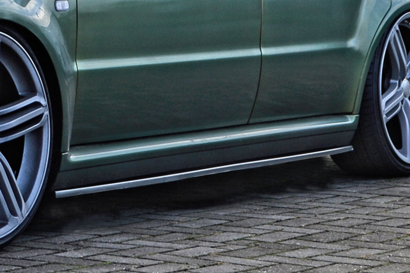 CUP Seitenschweller Audi RS4, B5 Bj.: 1999-2001 Schwarz Matt